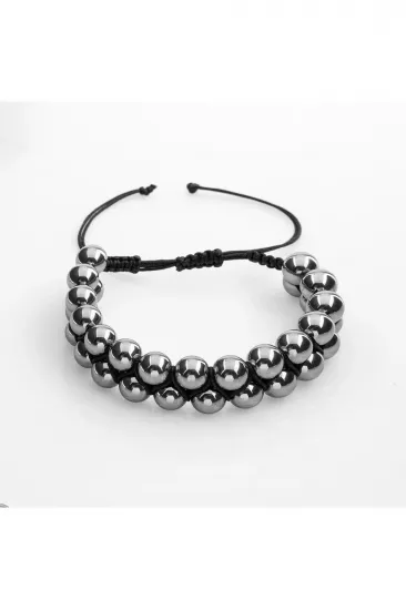 Trehartz 8mm Çift Sıra Makrome Doğal Taş Bileklik Trehartz 8mm Çift Sıra Makrome Doğal Taş Bileklik