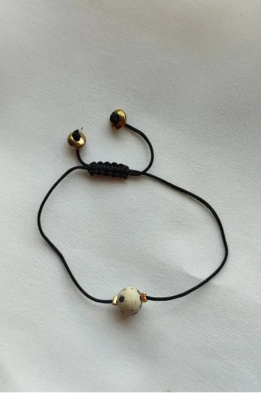 Benekli Jasper Doğaltaş Bileklik Benekli Jasper Doğaltaş Bileklik