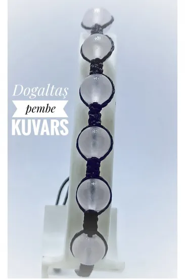 Pembe Kuvars Doğal Taş
