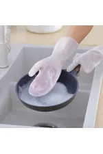 Silikon Bulaşık Yıkama Eldiveni Silikon Bulaşık Yıkama Eldiveni