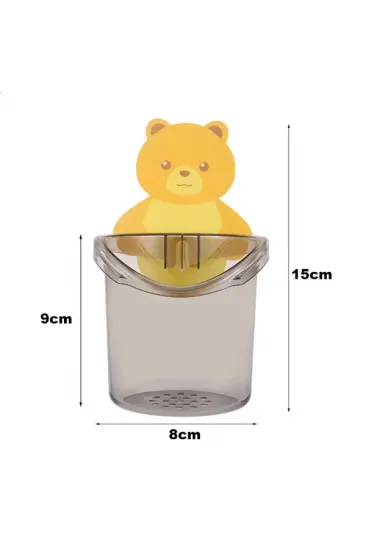 Ayı Figürlü Plastik Organizer