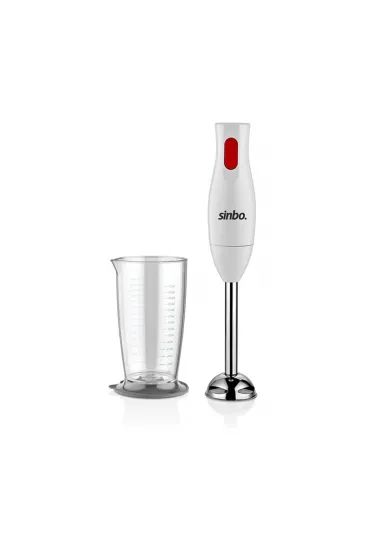 Sinbo Çubuk El Blender - 700 ml Ölçekli Hazne - Paslanmaz Çelik Uçlu Sinbo Çubuk El Blender - 700 ml Ölçekli Hazne - Paslanmaz Çelik Uçlu