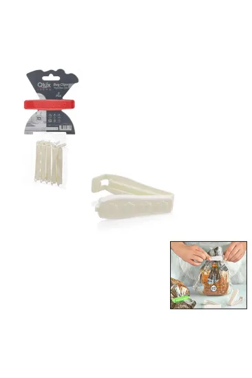 5'li Poşet Klipsi Seti - Plastik - Poşet Kapatıcı 5'li Poşet Klipsi Seti - Plastik - Poşet Kapatıcı