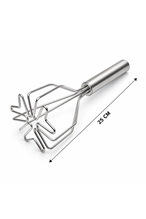 Patates Ezici - Kalp Şekilli - Paslanmaz Çelik - 26 cm Uzunluk Patates Ezici - Kalp Şekilli - Paslanmaz Çelik - 26 cm Uzunluk