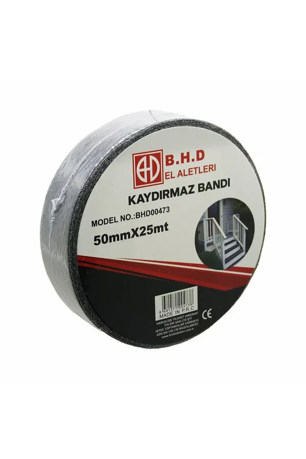 Kaydırmaz Siyah Bant 50 mm X 25 mt Kaydırmaz Siyah Bant 50 mm X 25 mt
