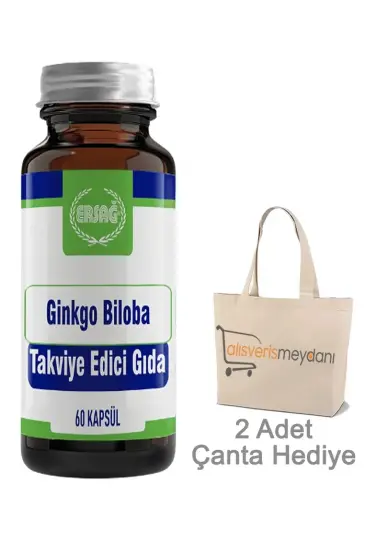 Ersağ Ginkgo Biloba - 60 Kapsül
