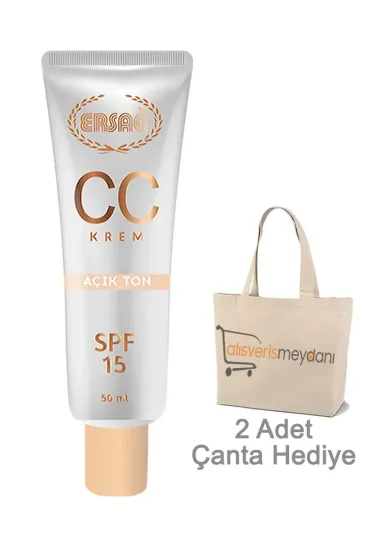 Ersağ CC Krem (Açık Ton) - 50 ML Ersağ CC Krem (Açık Ton) - 50 ML