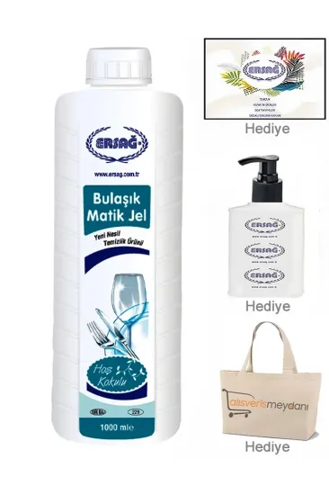 Ersağ Bulaşık Matik Jel - 1000 ML