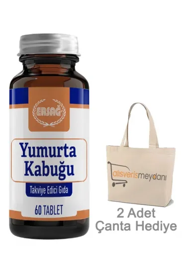 Ersağ Yumurta Kabuğu - 60 Tablet