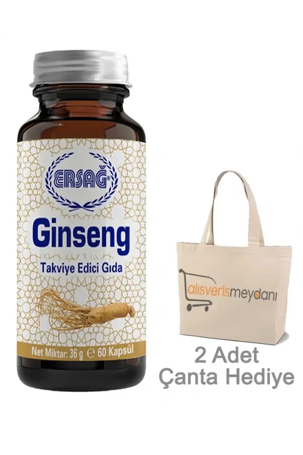 Ersağ Ginseng - 60 Kapsül