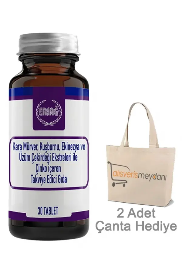 Ersağ Kara Mürver - 30 Tablet