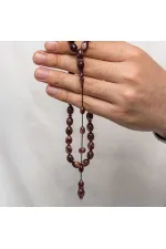 Sıkma Kehribar Tesbih