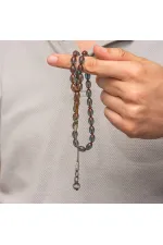 Gümüş Şeffaf Kazaz Püsküllü Sıkma Kehribar Tesbih Gümüş Şeffaf Kazaz Püsküllü Sıkma Kehribar Tesbih