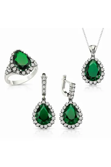 Gümüş Hürrem Sultan Bayan Set Gümüş Hürrem Sultan Bayan Set
