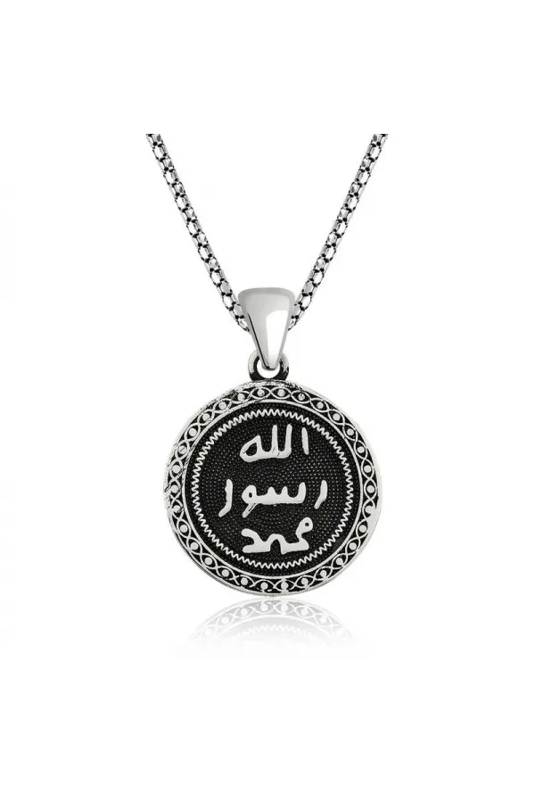Gümüş Mühr-ü Şerif Kolye
