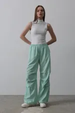 Paraşüt Cargo Pantolon - Mint Paraşüt Cargo Pantolon - Mint