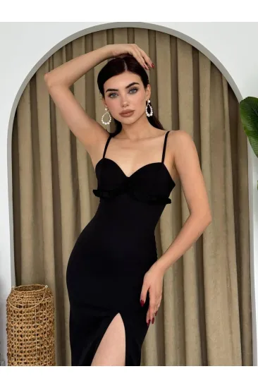 Papalia Sırt Detaylı Elbise Papalia Sırt Detaylı Elbise