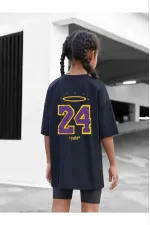 Çocuk Unisex Baskılı T-Shirt - Siyah
