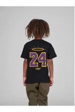 Çocuk Unisex Baskılı T-Shirt - Siyah