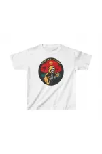 Çocuk Unisex Baskılı T-Shirt - Beyaz Çocuk Unisex Baskılı T-Shirt - Beyaz
