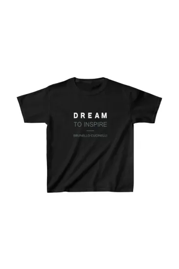 Unisex Çocuk Baskılı T-Shirt - Siyah Unisex Çocuk Baskılı T-Shirt - Siyah