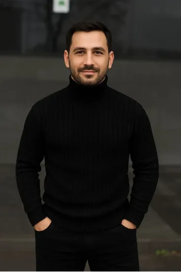 Erkek Fitilli Kazak Tam Boğazlı Balıkçı Yaka Triko 3'lü Set Bej-Haki-Siyah Erkek Fitilli Kazak Tam Boğazlı Balıkçı Yaka Triko 3'lü Set Bej-Haki-Siyah
