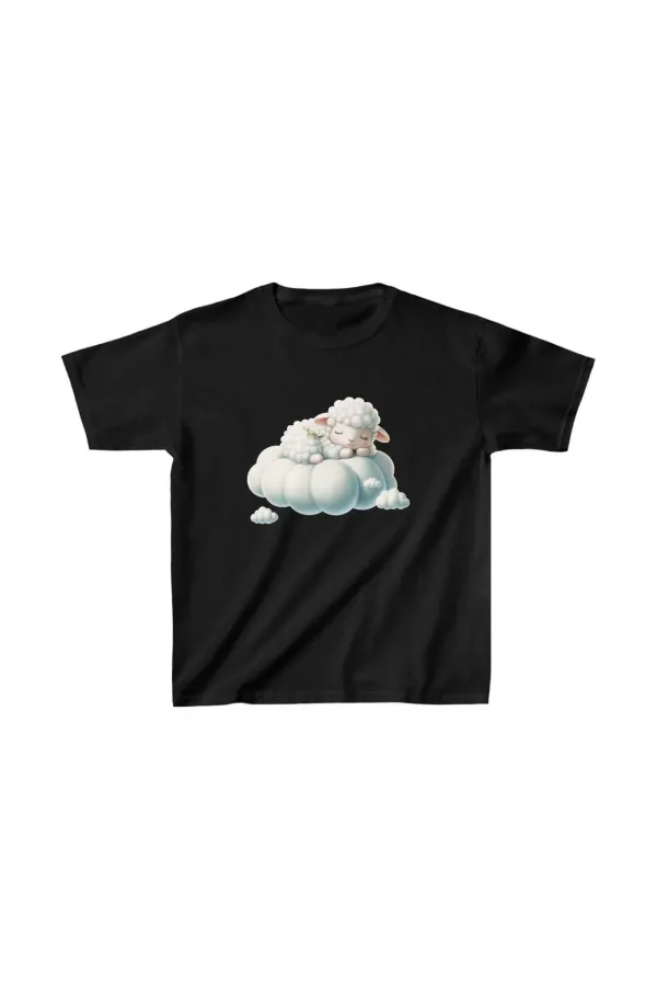 Unisex Çocuk Baskılı T-Shirt - Siyah Unisex Çocuk Baskılı T-Shirt - Siyah