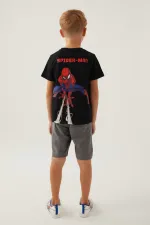 Disney 4878-3 Spider-Man Erkek Çocuk Şort Takım Disney 4878-3 Spider-Man Erkek Çocuk Şort Takım