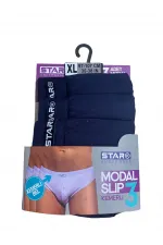 Star 109 Erkek 3'lü Modal Slip Star 109 Erkek 3'lü Modal Slip