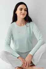 Pierre Cardin 9050-S Kadın Uzun Kol Pijama Takım Pierre Cardin 9050-S Kadın Uzun Kol Pijama Takım