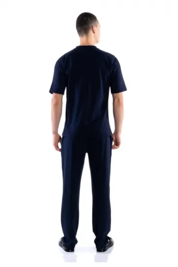 D'S Damat 02000 Kısa Kol 3'lü Erkek Pijama Takımı