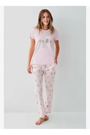 RolyPoly RP3810-S Kadın Kısa Kol Pijama Takımı RolyPoly RP3810-S Kadın Kısa Kol Pijama Takımı