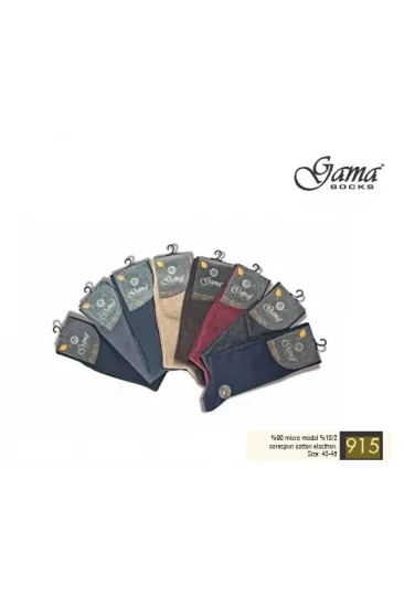 Gama 915 Erkek Mikro Modal Core Spun Pamuk Çorap Gama 915 Erkek Mikro Modal Core Spun Pamuk Çorap