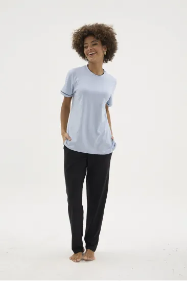 Kocabey KKT-26156K Kadın O Yaka Pijama Takımı Kocabey KKT-26156K Kadın O Yaka Pijama Takımı