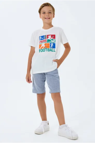 RolyPoly 3755-2 Erkek Çocuk Bermuda Takım