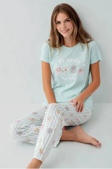 RolyPoly RP3810-S Kadın Kısa Kol Pijama Takımı RolyPoly RP3810-S Kadın Kısa Kol Pijama Takımı