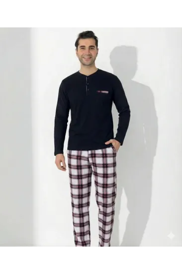 Boyraz 0401 Erkek Uzun Kol Pijama Takımı Boyraz 0401 Erkek Uzun Kol Pijama Takımı