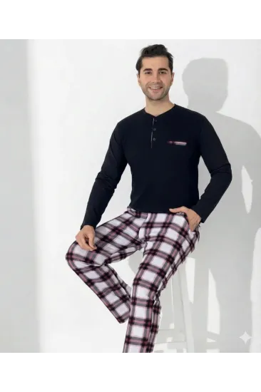 Boyraz 0401 Erkek Uzun Kol Pijama Takımı Boyraz 0401 Erkek Uzun Kol Pijama Takımı