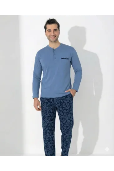 Boyraz 0403 Erkek Uzun Kol Pijama Takımı Boyraz 0403 Erkek Uzun Kol Pijama Takımı