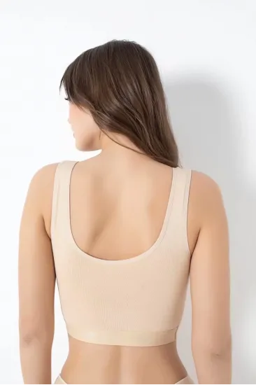 G-Box 941 Bayan Bambu Kalın Askılı Pedli Büstiyer G-Box 941 Bayan Bambu Kalın Askılı Pedli Büstiyer