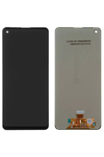 Telefon Ekranı Samsung A21s Çıtasız Servis Orjinal