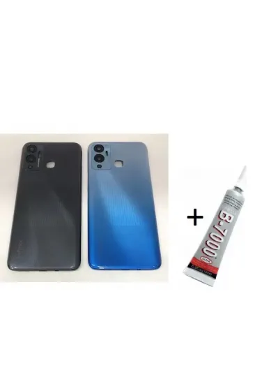 İnfinix Hot 12 Plus Arka Batarya Pil Kapağı Siyah