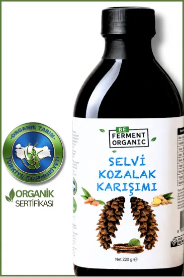 Organik Çam Kozalaklı Karışım ( 1 Yaş) Probiyotik Organik Özlü Karışımlı Şurup 220 G Organik Çam Kozalaklı Karışım ( 1 Yaş) Probiyotik Organik Özlü Karışımlı Şurup 220 G