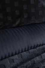 Çift Kişilik Times Black Unique Touch Nevresim Takımı