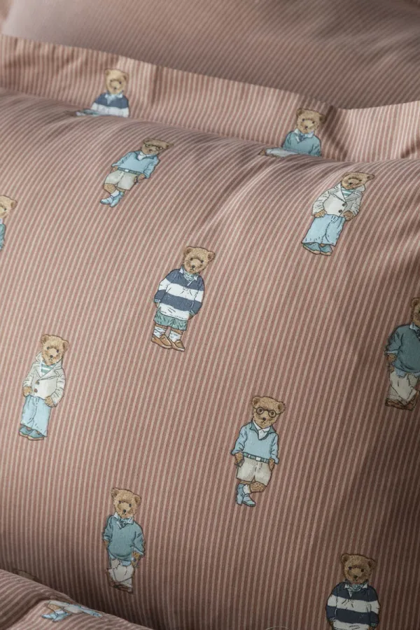 Tek Kişilik Teddy Somon Softly Uyku Seti Tek Kişilik Teddy Somon Softly Uyku Seti