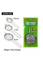 3 Boy Süzgeç Seti 3 Boy Süzgeç Seti