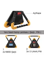Profesyonel Kamp - Araba Lambası Bigem Bm-610 Profesyonel Kamp - Araba Lambası Bigem Bm-610
