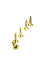 Klips, Menteşe, Ayak, Ağaç, Sunta Vidası 2,2x13 Mm - Sarı 100 Adet