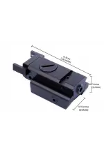Nikula- Laser Si̇ght Jg10,tabanca Ve Tüfekler Için Kirmizi