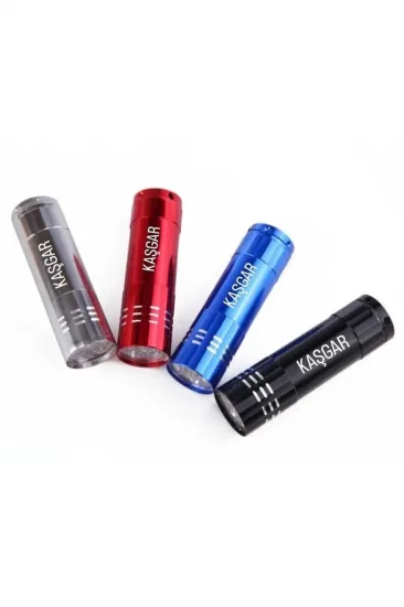 Süper Parlak 9 Ledli Metal Mini El Feneri Süper Parlak 9 Ledli Metal Mini El Feneri